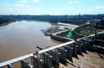 渠江风洞子航运工程建设拉满“进度条”