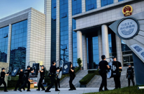 秣马厉兵 铸魂强警——​ 渠县人民法院司法警察大队开展应急处突演练