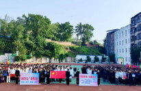 冬日暖阳映照青春风采 运动激情点燃土中校园