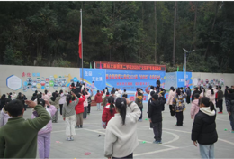 渠县文崇镇第二学校2025年“文轩杯”学生冬季运动会