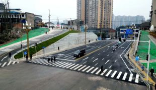 这条路已通车！渠县城区交通微循环再升级