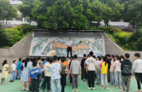 渠县静边镇第四学校开展“5.26我爱路”主题宣传教育活动