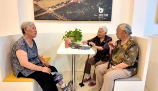渠县：社区纳凉点“送清凉”  撑起夏日“幸福伞”