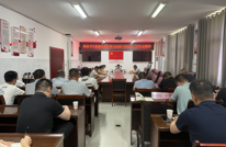 渠县卫生健康局传达学习县委十四届十三次全会精神