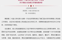 渠县第二十届人民代表大会第一次会议关于渠县人民代表大会常务委员会工作报告的决议